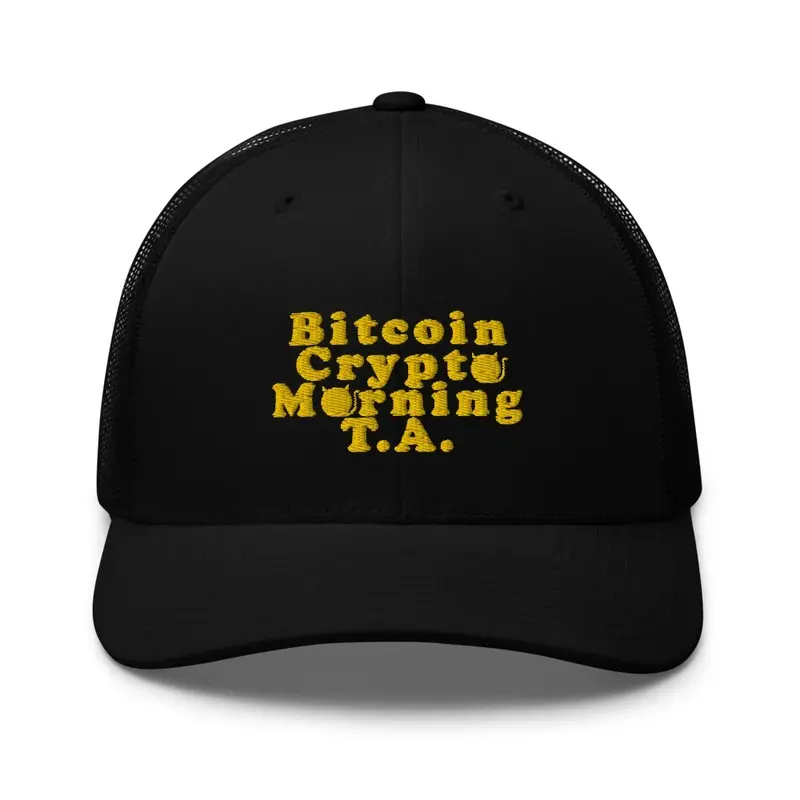 Bitcoin Crypto Morning T.A. Trucker Hat